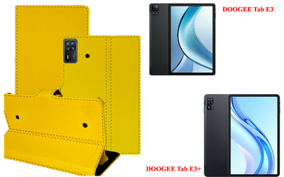 Книга-трансформер Armor для планшета DOOGEE Tab E3, DOOGEE Tab E3+, цвет Yellow