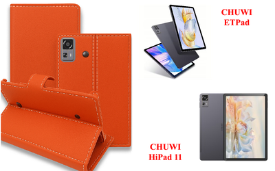 Книга-трансформер Armor для планшета CHUWI ETPad, CHUWI HiPad 11, цвет Orange