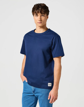 Футболка Wrangler SS SOLID TEE Relaxed Fit (112357358) Синий XL-00