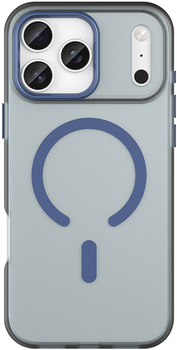 Etui Hurtel Magnetic Abrasive do Apple iPhone 17 Pro Max Niebieski (5907769379796)