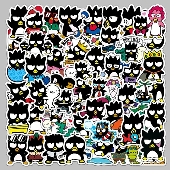 Набір стікерів Badtz-Maru (Hello Kitty ) - 50 шт. - Вінілові наліпки для різних поверхонь