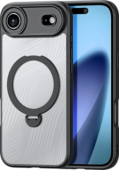 Панель Dux Ducis Aimo Mag Case with Magnetic Ring and Stand для Apple iPhone Air Black (6971824153354)