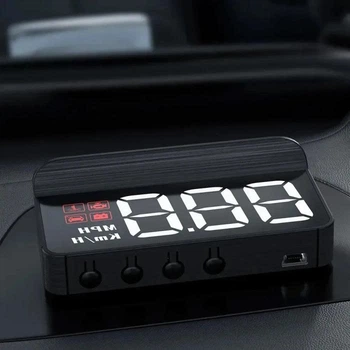 Автомобільний проекційний дисплей speed-220, на лобове скло цифровий спідометр