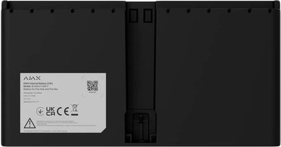 Аккумулятор Ajax EN54 Internal Battery для Ajax Fire Hub и Ajax Fire Rex 24 ч Black (000057120)