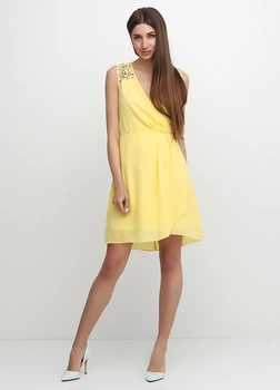 Платье Uttam Boutique M Желтый 8000132