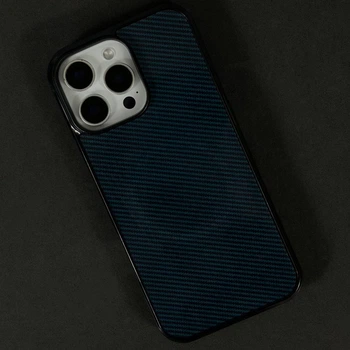 Чехол Gloss Elite Carbonique Magnetic для iPhone 14 Pro Line Blue