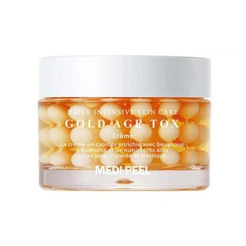 Антивозрастной капсульный крем с экстрактом золотого шелкопряда Medi-Peel Gold Age Tox Cream 50 мл