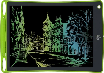 Цветной графический планшет для рисования Writing Tablet 8.5" зеленый (М0632)