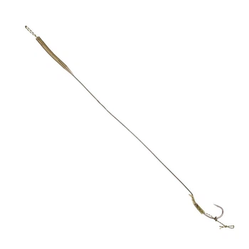 Повідець короповий Mikado Anti-Blow Out Rig 25lb Довжина 23см гачок №6 2шт./уп. AMC-PBO2-6