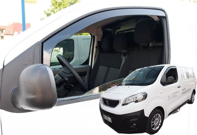 Дефлекторы окон ветровики Peugeot Traveller 16- вставные 2шт Heko Пежо Тревелер АМ00071493