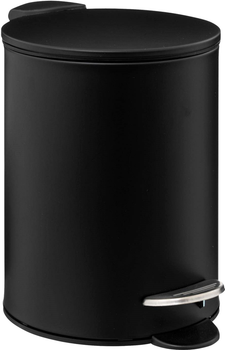 Кошик для сміття 5five Simply Smart Modern 3 л Чорний (3560233830234) (955555912828488) - Уцінка