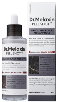 Peeling do twarzy Dr.Melaxin z ekstraktem z czarnego ryzu 80 ml (8809886482373) (955555912690359) - Outlet