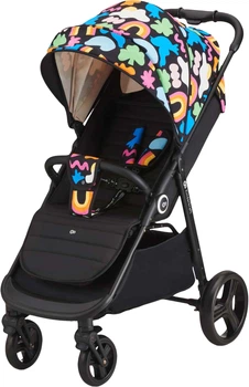Прогулянкова коляска Kinderkraft Grande Plus Happy Shapes (KSGRAN00HAP0000)