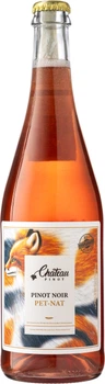 Вино напівігристе Chateau Pinot Pet-Nat Pinot Noir (без доданих сульфітів) екстра-брют рожеве 0.75 л 13% (4820258530434)
