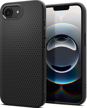 Etui Spigen Liquid Air na iPhone 16e Black (8809971239912)