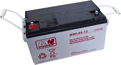 Akumulator MW Power VRLA AGM MWL 65-12 12V 65 Ah (5901885207605)