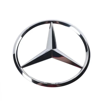 Емблема задня Mercedes-Benz W253 хром 90 мм (на 3 направляючих+скотч) OEM A2538170016