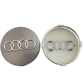 Колпак колеса Audi серый d=60мм, посадочный d=59мм (колпачок, заглушка диска) 1шт