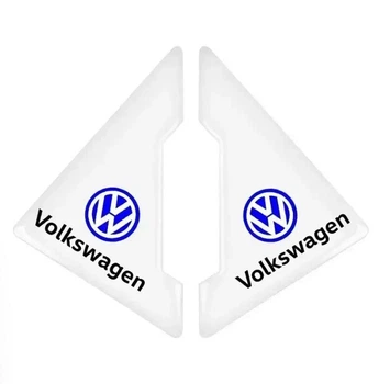 Защита углов двери Volkswagen 2шт силикон 45х55мм прозрачные