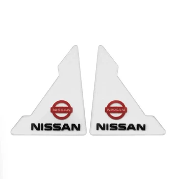 Защита углов двери Nissan 2шт силикон 45х55мм прозрачные