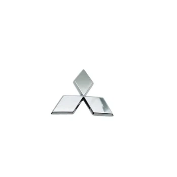 Емблема керма Mitsubishi хром 45мм пластик (на скотчі)