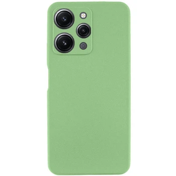 Чехол Накладка Premium Silicone Cover CaseIT Full Camera (AAA) для Xiaomi Redmi 12 М'ятний / Mint