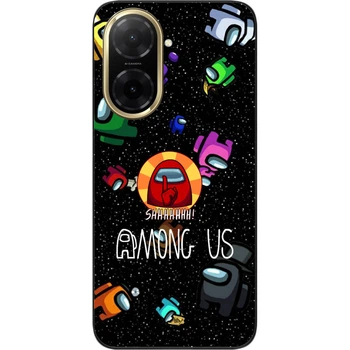 Силиконовый чехол SMTT для Xiaomi Poco C71 с картинкой Among Us Тихо