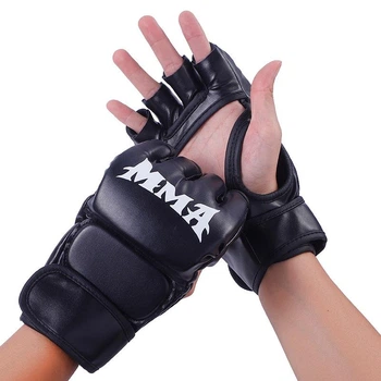 Боксерские перчатки MMA (полупальцы) для тренировок
