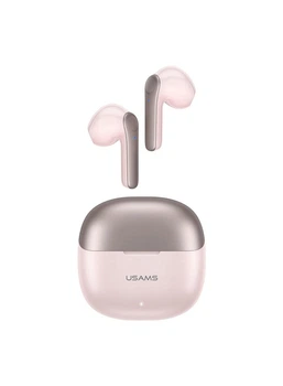 Беспроводные наушники USAMS Earbuds XH09, TWS, BT5.1, 35mAh, 300mAh, 5.5h, pink