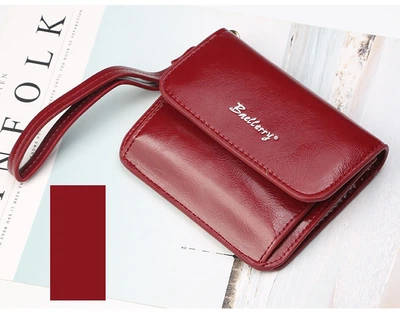 Женский кошелек с ручкой Mode Small Pocket Red
