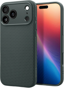 Etui Spigen Liquid Air na iPhone 17 Pro Max Dark Green (8800283313994)