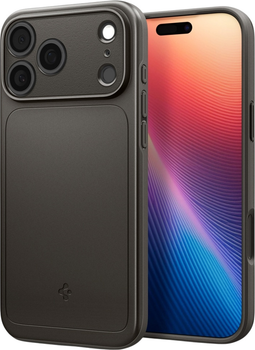 Панель Spigen Thin Fit MagSafe для Apple iPhone 17 Pro Max Gun Metal (8800283314083)