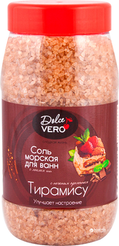 Сіль для ванн Dolce Vero Тирамісу 550 г (4820091143877)