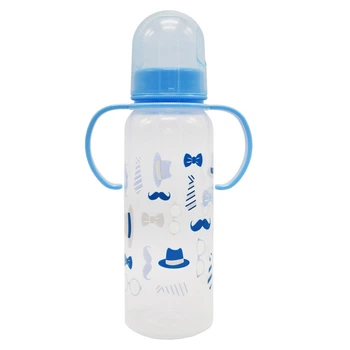 Пляшка пластикова з ручками Megazayka 250 мл MGZ-0207(Blue)