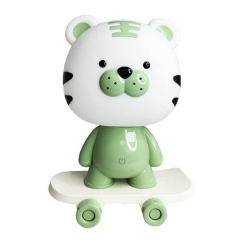 Нічник дитячий «Тигр на скейті» Megazayka мережевий, живлення від USB MGZ-1408(Green)