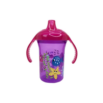 Пляшка пластикова з ручками "Океан" Mega Zayka 250 мл MGZ-0323 (Violet)