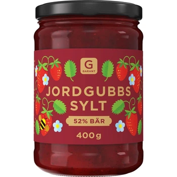 Полуничне варення Garant, 400 g garant_jord_400
