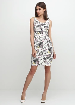 Платье Uttam Boutique S Бежевый 8000184