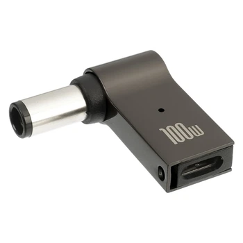 Адаптер для зарядки ноутбуков DELL, Type-C-DC 7.4-5.0-0.6 mm, 100 W
