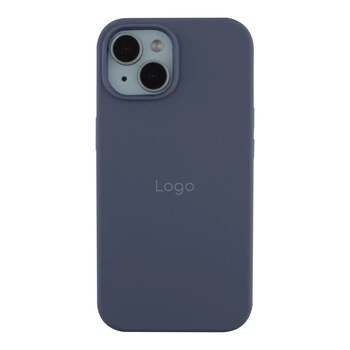 Чохол Silicone Case Full Size (AA) для iPhone 15 Plus Колір 28.Lavender Grey
