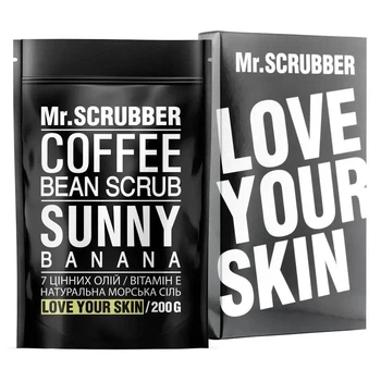 Кофейный скраб для тела Sunny Banana Mr.SCRUBBER 200g