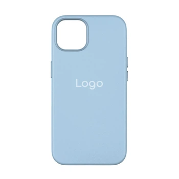 Чохол Leather Case with MagSafe для iPhone 14 Pro Колір Sky Blue