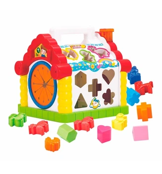 Музичний ігровий центр Hola Toys Веселий будиночок - сортер