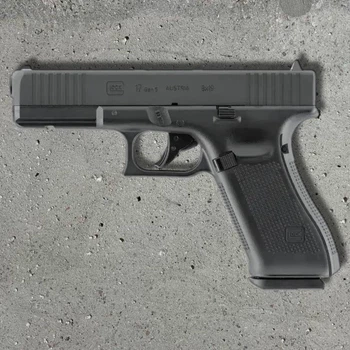 Пневматичний пістолет Umarex Glock 17 Gen5 Blowback (black, Pellet) — CO₂, 4.5 мм blowback, для свинцевих pellet