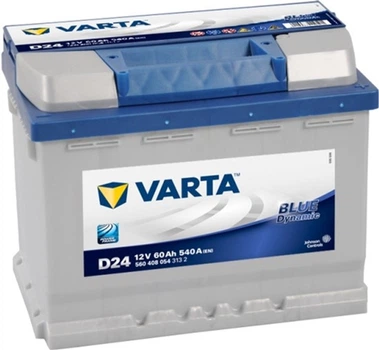 Аккумулятор 60Ah-12v VARTA BD(D24) (242х175х190),R,EN540 (560408054)