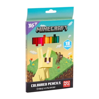 Набор двусторонних цветных карандашей YES Minecraft Spring 290773 36 цветов 5140835