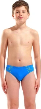 Плавки-слепые для мальчиков Arena POSEIDONIA SWIM BRIEFS голубой, желтый детский 164 см (009009-806)