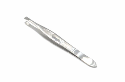 Пинцет для бровей косметический профессиональный Beauty LUXURY P-29 прямой сталь