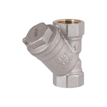 Фильтр грубой очистки для газа Thermo Alliance Standart 1/2''В никелированный косой