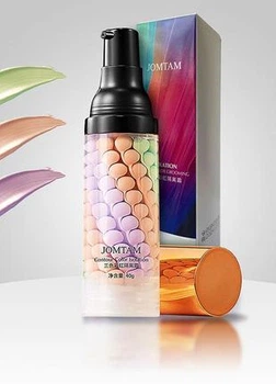 Основа под макияж Jomtam 3в1 Tree-color Grooming Isolation трехцветное 40 г